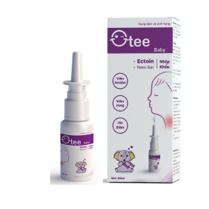 Xịt Họng Cho Bé Otee Baby Chứa Ectoin, Nano Bạc Giúp Dịu Họng, Giảm Ngứa Rát Đau Họng, Khản Tiếng Lọ 20ml